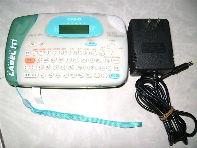 CASIO中英文標籤印字機
