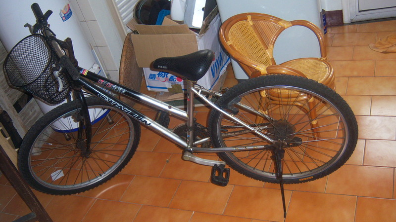 附籃子腳踏車