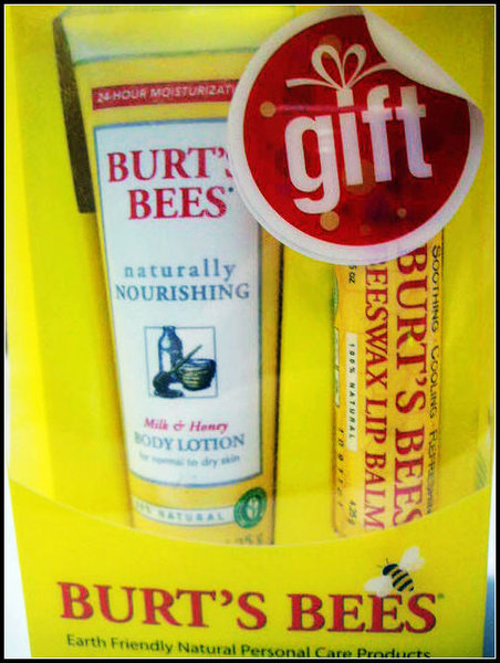 Burt's Bee 小蜜蜂雙子星組(護唇膏+乳液)