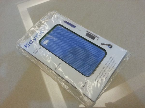tidytilt for iphone4/4s(全新未拆,顏色:藍色)